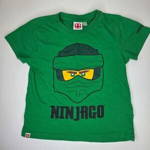 LEGO Ninjago Green Ninja Lloyd T-Shirt Kids Youth XS LEGOLAND Souvenir Green
